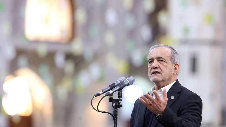 Tổng thống Iran Masoud Pezeshkian. Ảnh: Getty.