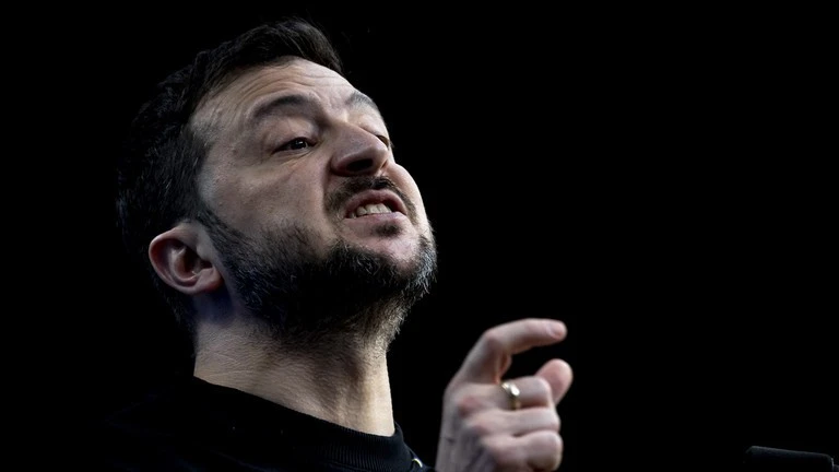 Tổng thống Ukraine Volodymyr Zelensky. Ảnh: Getty.