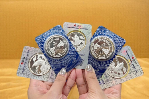 Sản phẩm bạc của Doji. Nguồn: Doji.