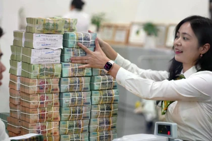 Lãi suất liên ngân hàng qua đêm tăng vọt lên 9,1%