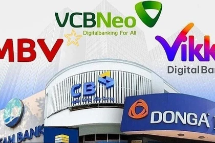 Loạt ngân hàng "0 đồng" bắt đầu có lãi