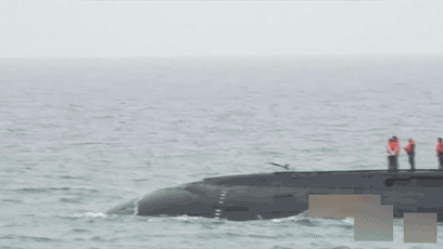 UAV của Iran cất cánh từ tàu ngầm (Ảnh: Sohu). UAV của Iran cất cánh từ tàu ngầm (Ảnh: Sohu).