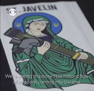 Các ý kiến trong phim nghi ngờ về nơi đến của vũ khí viện trợ cho Ukraine.