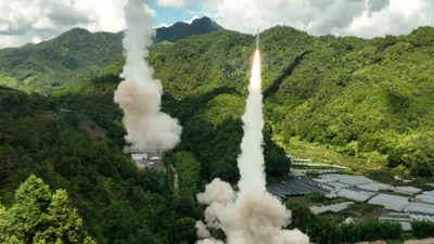 Cuộc tập trận của Trung Quốc vừa qua đã gây ảnh hưởng nhiều mặt đến tình hình Trung Quốc tới đây (Ảnh: CCTV).