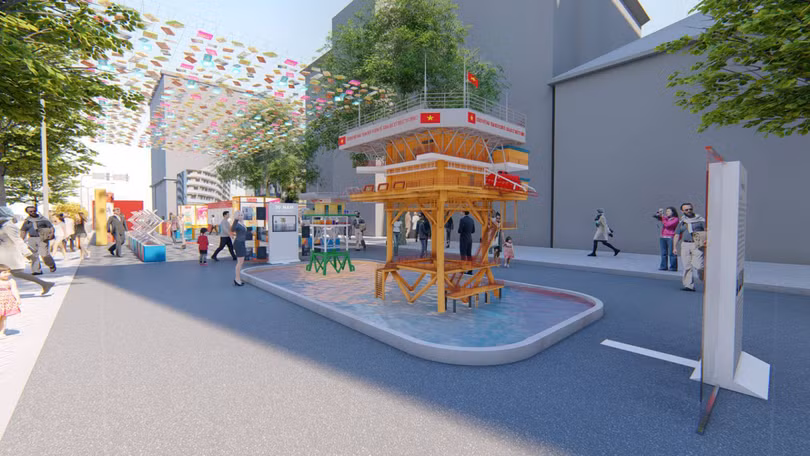 Thiết kế cho Đường sách Tết Canh Tý 2020