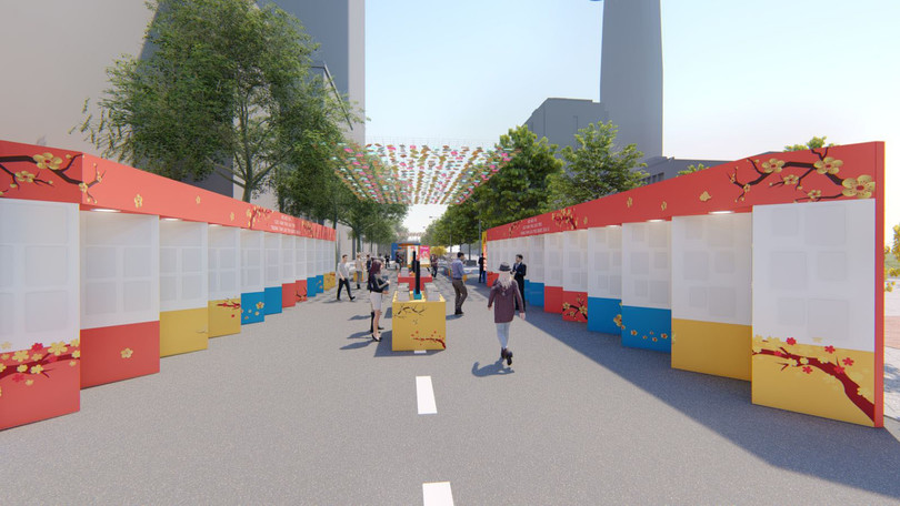 Thiết kế cho triển lãm tư liệu, sách và hình ảnh chào mừng kỷ niệm 90 thành lập Đảng Cộng sản Việt Nam tại khu vực phố Nguyễn Huệ Thiết kế cho triển lãm tư liệu, sách và hình ảnh chào mừng kỷ niệm 90 thành lập Đảng Cộng sản Việt Nam tại khu vực phố Nguyễn Huệ