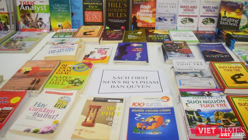 First News công bố các ấn bản sách giả, sách lậu