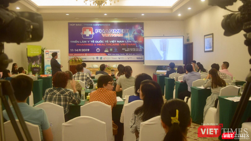 Pharmed & Healthcare Vietnam 2019 có quy mô lớn nhất từ trước đến nay với gần 600 đơn vị tham gia