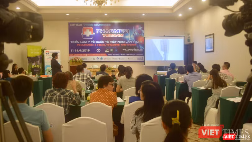 Pharmed & Healthcare Vietnam 2019 có quy mô lớn nhất từ trước đến nay với gần 600 đơn vị tham gia