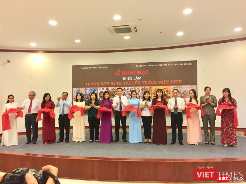 Khai mạc triển lãm tranh dân gian truyền thống Việt Nam chiều 21/1/2019 Khai mạc triển lãm tranh dân gian truyền thống Việt Nam chiều 21/1/2019