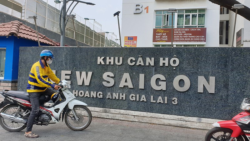 Chung cư New Sài Gòn (Ảnh: N.T) Chung cư New Sài Gòn (Ảnh: N.T)