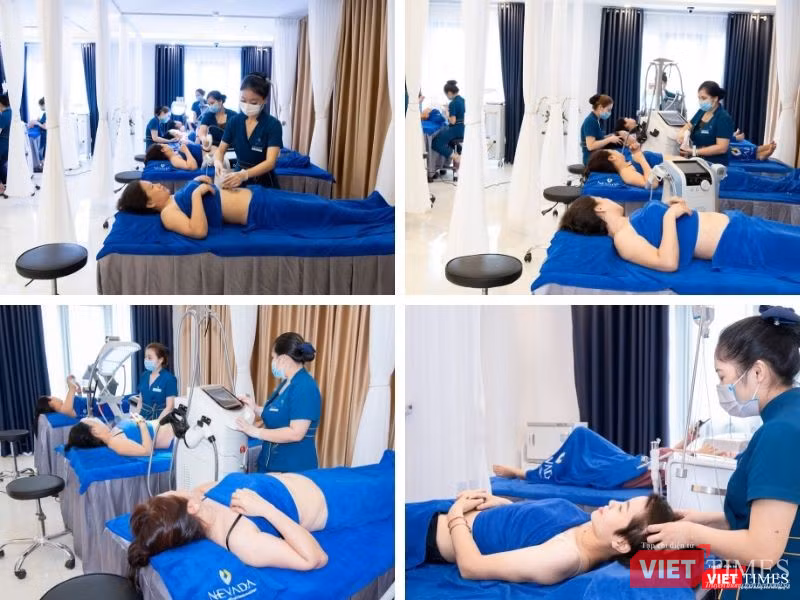 Thẩm mỹ viện Quốc tế Nevada được quảng bá là công nghệ cao (Ảnh: Nevada)