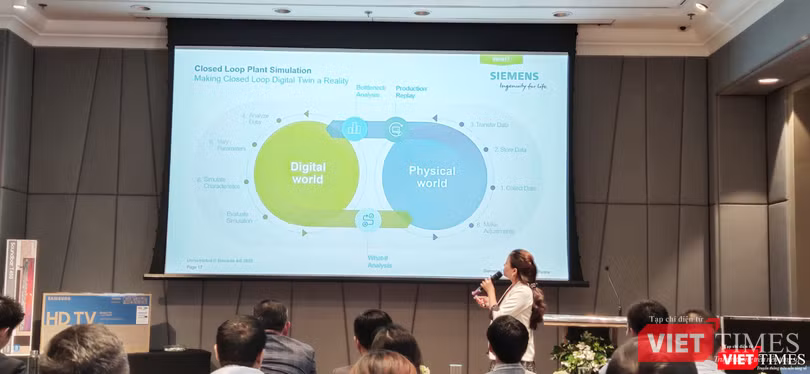 Kỹ sư Phạm Thị Mỵ, Công ty Hitachi Systems Việt Nam nói về sản xuất tinh gọn, thông minh