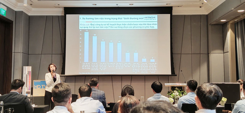 Bà Dư Lan Phương, Phó phòng Digital Solution Platform ICT Solution Business (Hitachi Asia) Bà Dư Lan Phương, Phó phòng Digital Solution Platform ICT Solution Business (Hitachi Asia)