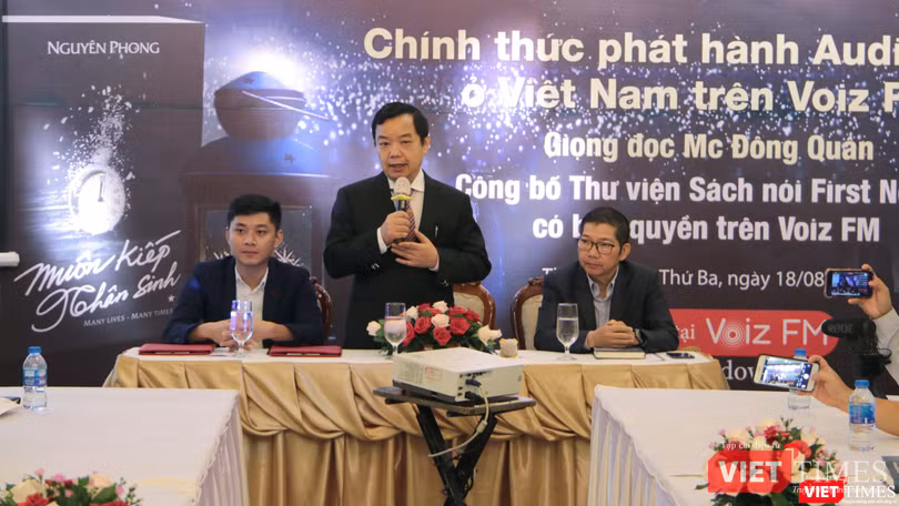 Ông Nguyễn Văn Phước chia sẻ về quá trình chọn giọng đọc phù hợp, để người nghe có thể cảm hết được ý nghĩa của cuốn sách đặc biệt này