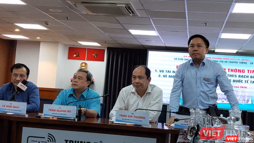 Ông Từ Lương, Phó GĐ Sở Thông tin truyền thông TP.HCM 