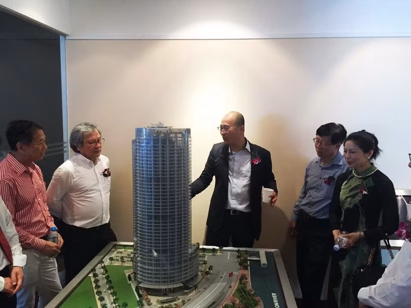 Tháp Saigon One Tower cũng được cho là trong "tầm ngắm" của Alpha King... (Ảnh: Internet)