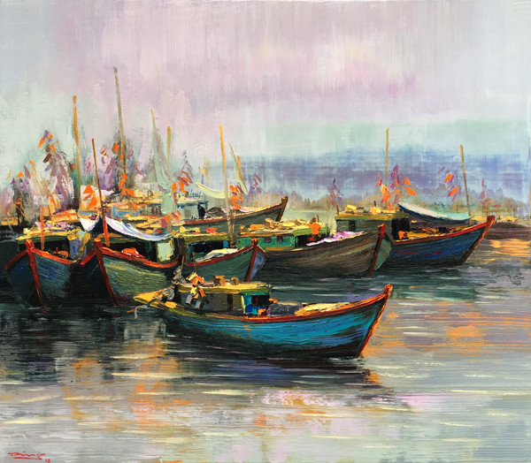 Tranh Nguyễn Nhật Dũng 