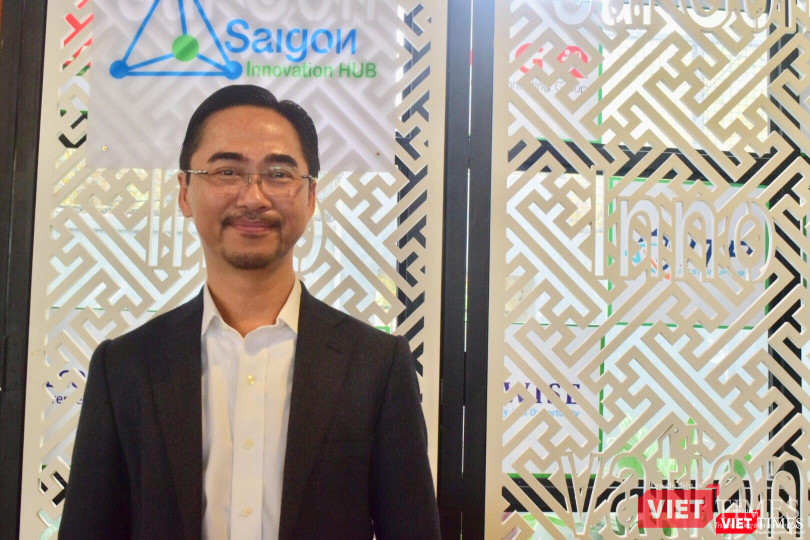 Ông Phan Thanh Sơn, Giám đốc Phát triển Kinh doanh Công ty Cổ phần Hệ thống Thông tin FPT mang đến cho doanh nghiệp vừa và nhỏ nhiều kinh nghiệm chuyển đổi số hữu ích