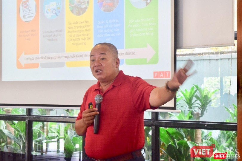 Ông Phí Anh Tuấn, Giám đốc Công ty TNHH Tư vấn CNTT PAT nhấn mạnh: "Chuyển đổi số hay là chết?"