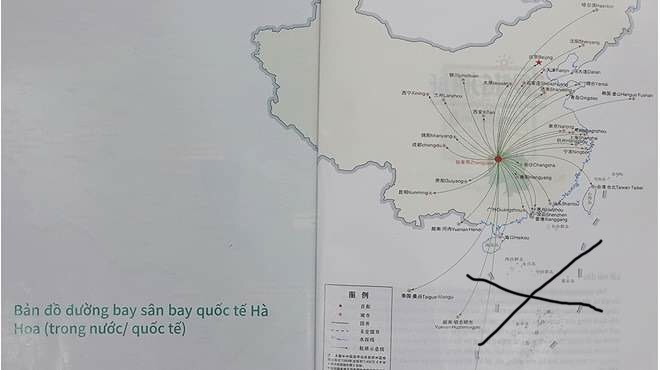 Trang cuối có in bản đồ "đường lưỡi bò' bị tịch thu và tiêu hủy Trang cuối có in bản đồ "đường lưỡi bò' bị tịch thu và tiêu hủy