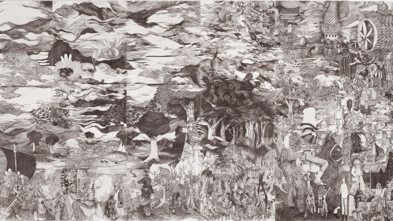 Triển lãm Giao điểm thảm họa của họa sĩ François Andes trong tuần cao điểm mùa dịch viêm phổi Vũ Hán do virus Corona 