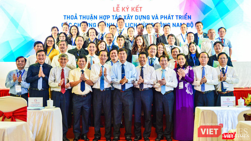 Tại hội nghị kích cầu du lịch vùng Đông Nam Bộ thời 4.0, các đơn vị hướng đến kết nối tiện ích (Ảnh: Hữu Long)