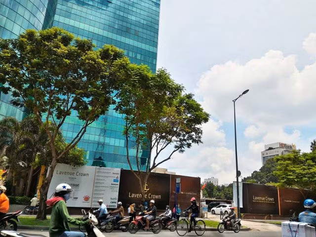 Khu đất 8-12 Lê Duẩn, Quận 1, Tp.HCM đúng nghĩa là một "khu đất vàng". (Ảnh: Dân trí)