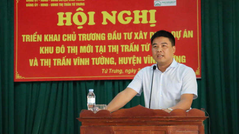 Chủ tịch Nguyễn Văn Hậu của Tập đoàn Phúc Sơn (Nguồn: vinhphuc.gov.vn) Chủ tịch Nguyễn Văn Hậu của Tập đoàn Phúc Sơn (Nguồn: vinhphuc.gov.vn)
