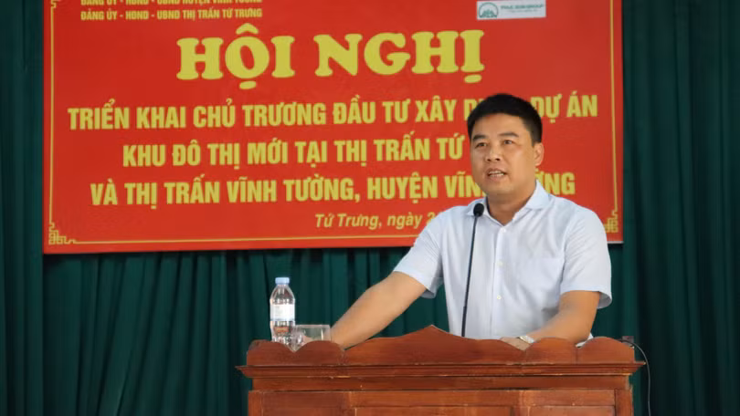 Chủ tịch Nguyễn Văn Hậu của Tập đoàn Phúc Sơn (Nguồn: vinhphuc.gov.vn)