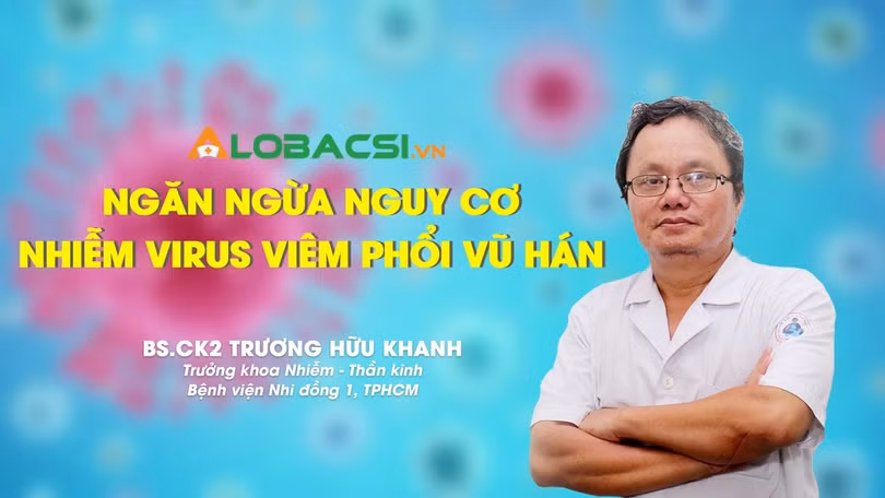 BS Trương Hữu Khanh, Trưởng khoa Nhiễm, Thần kinh, BV Nhi Đồng 1 (Ảnh: Alobacsi)