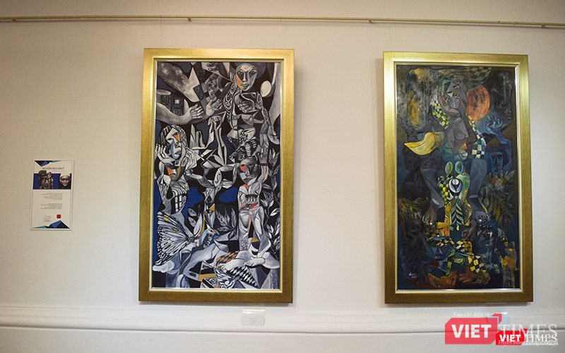 Tác phẩm của họa sĩ Nguyễn Duy Nhựt (Góc suy tư, Thế hệ)