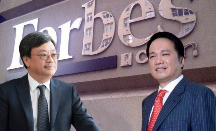 Bộ đôi tỷ phú của Techcombank - Masan: ông Hồ Hùng Anh và ông Nguyễn Đăng Quang. (Ảnh: Internet)