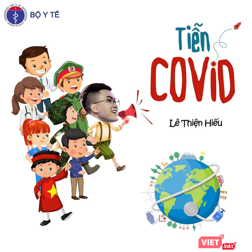 Ca khúc nằm trong chương trình truyền thông phòng, chống dịch COVID-19 của Bộ Y tế, góp phần vận động người dân nâng cao ý thức tự bảo vệ mình, bảo vệ cộng đồng (Ảnh: Bìa clip)