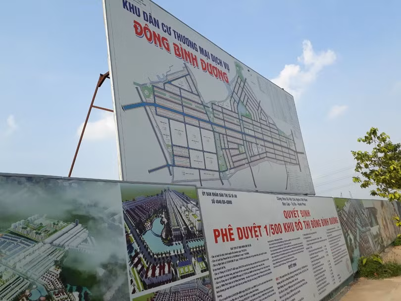 Một dự án in dấu Đông Bình Dương. (Ảnh: Internet)