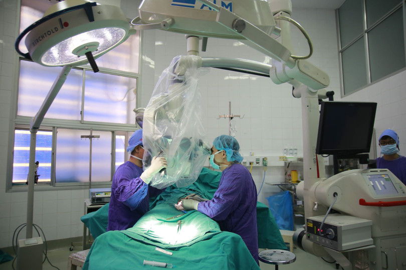 Ca phẫu thuật ghép nối “cậu nhỏ” cho nam bệnh nhân. (Ảnh: BVVĐ) Ca phẫu thuật ghép nối “cậu nhỏ” cho nam bệnh nhân. (Ảnh: BVVĐ)