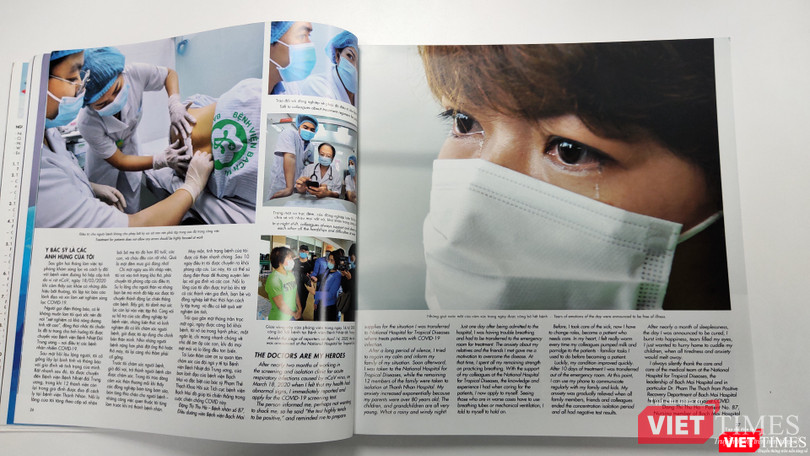 Những giọt nước mắt xúc động khi được công bố hết bệnh