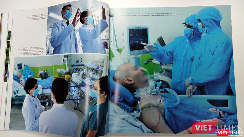 Tạm biệt BN91 trước khi lên máy bay trở về quê hương Anh 