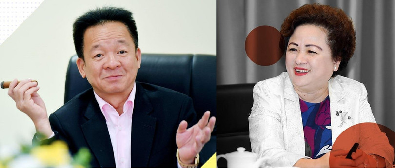 T12 là cuộc chơi hiếm hoi có sự "chung sân" của hai đại gia tài chính - địa ốc bậc nhất Hà thành: "bầu" Hiền và "Madame" Nga.