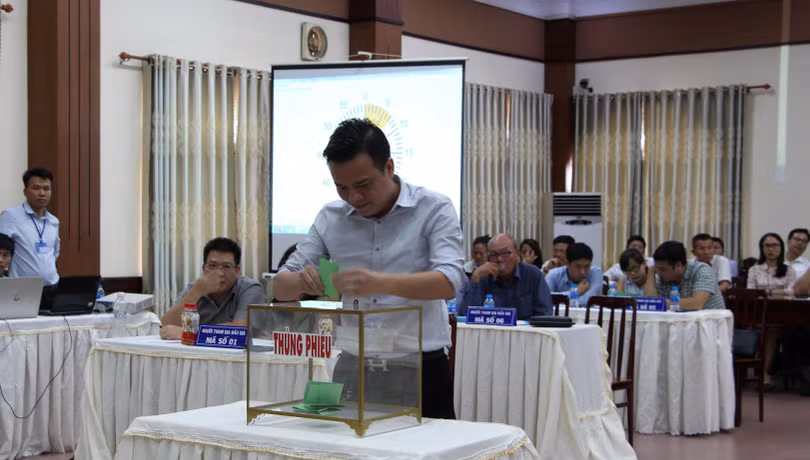 Qua 3 vòng đấu giá lô đất vàng được các doanh nghiệp quyết mức giá hơn 3000 tỷ đồng. (Ảnh: Báo Đầu tư)