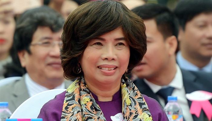 Nhà sáng nghiệp TH Group, nữ doanh nhân Thái Hương - người hiện giữ vai trò Phó Chủ tịch kiêm Tổng Giám đốc Bac A Bank. (Ảnh: Internet)