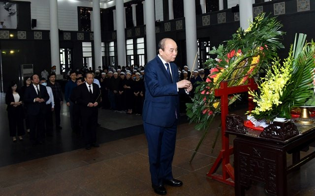 Cử hành trọng thể lễ tang đồng chí Nguyễn Đình Hương ảnh 5