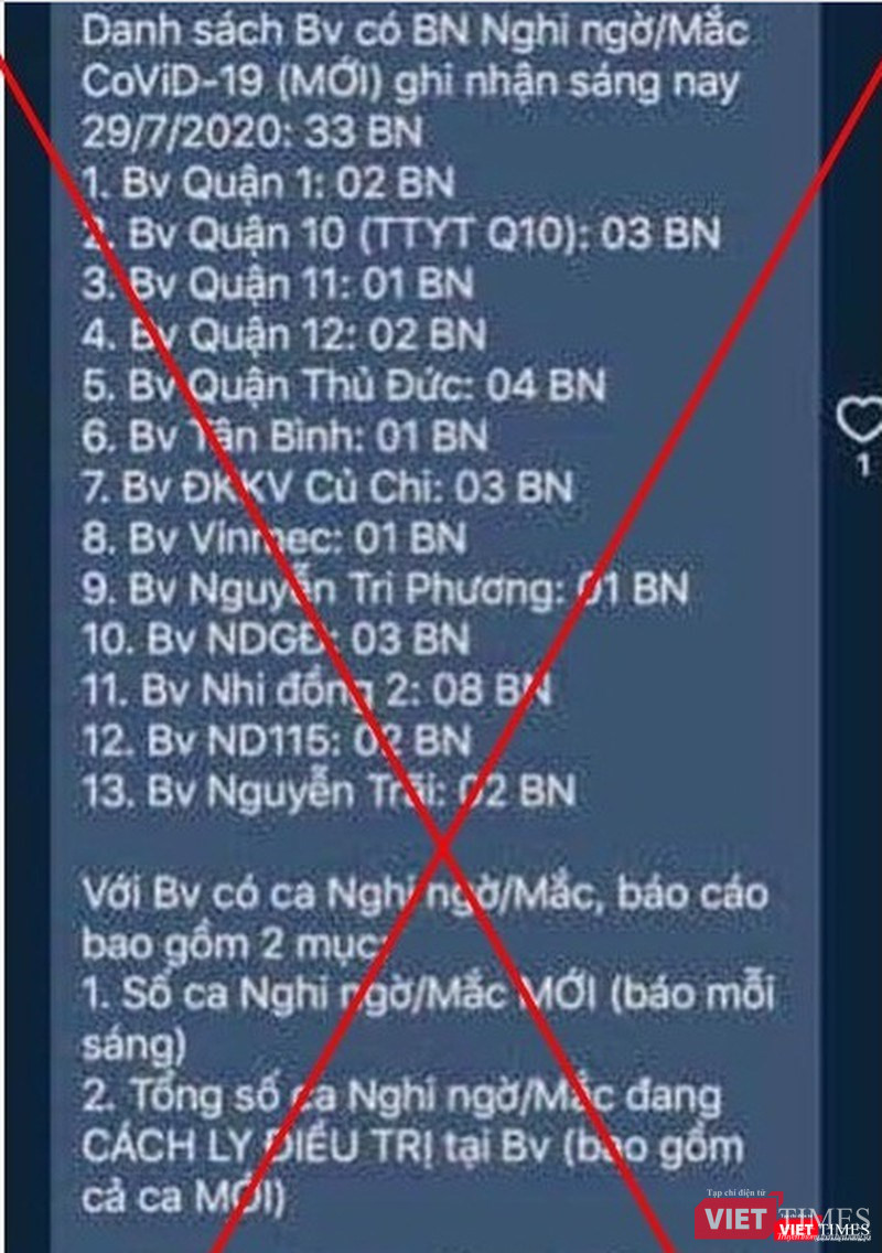 Thông tin sai sự thật lan truyền trên mạng xã hội khiến người dân hoang mang (Ảnh: MXH) 