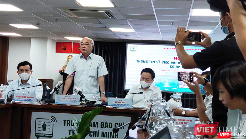 Ông Phan Nguyễn Như Khuê, Trưởng ban Tuyên giáo Thành ủy TP.HCM (Ảnh: Hòa Bình) 