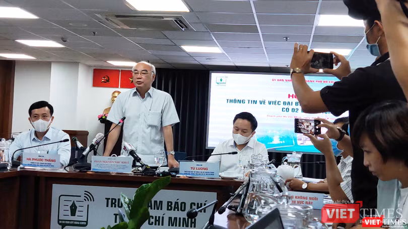 Ông Phan Nguyễn Như Khuê, Trưởng ban Tuyên giáo Thành ủy TP.HCM (Ảnh: Hòa Bình) 