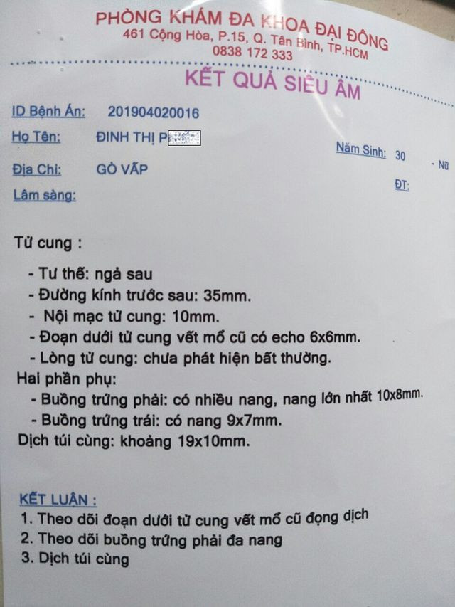 Nhận kết quả càng làm nữ bệnh nhân hoang mang Nhận kết quả càng làm nữ bệnh nhân hoang mang