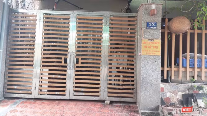Số nhà 53, ổ 2, thị trấn Đông Anh là địa chỉ của Công ty TNHH Hai thành viên Lối sống mới (Ảnh: Minh Thúy)