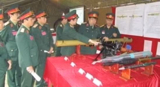 Súng chống tăng RPG-29 và đạn do Việt Nam tự sản xuất