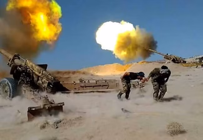 Quân đội Syria chiến đấu tại Deir ez-Zor (Ảnh minh họa)