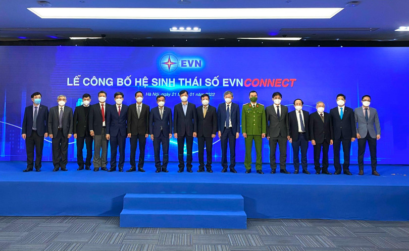 Đại biểu tham dự Lễ công bố Hệ sinh thái số EVN - EVNConnect. Ảnh: Văn Lâm